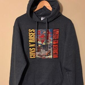 Port and Company Dark Gray Graphic Hoodie